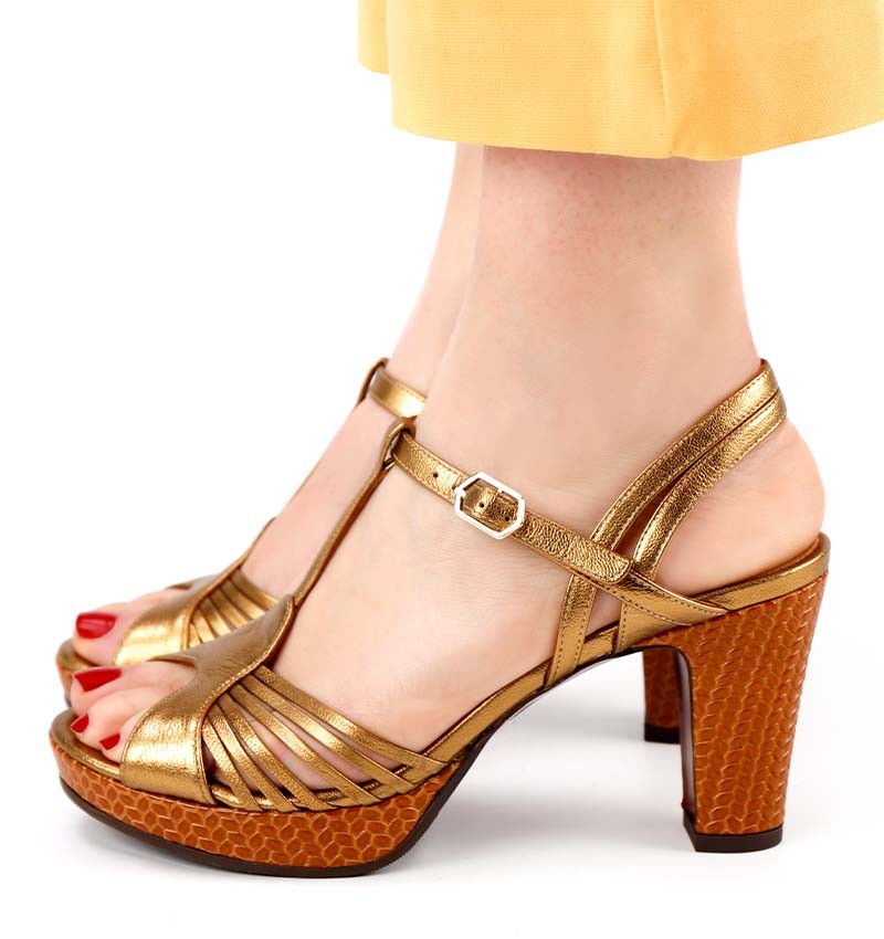 ELENJA BRONZE CHiE MIHARA sandals