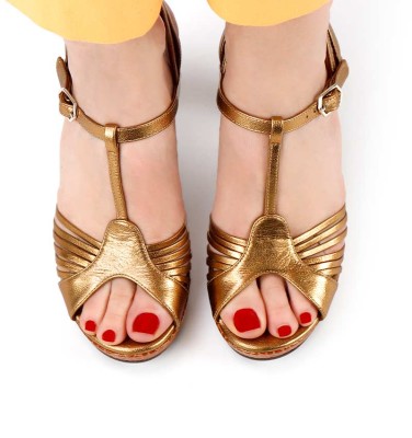 ELENJA BRONZE CHiE MIHARA sandals