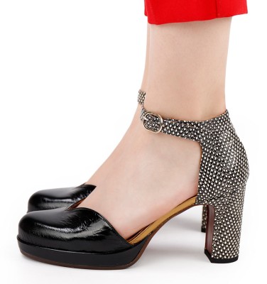 JOMAHO BLACK CHiE MIHARA zapatos