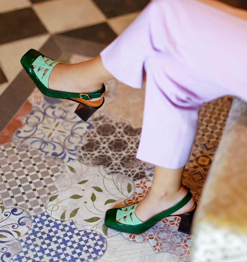 OGURI GREEN CHiE MIHARA shoes