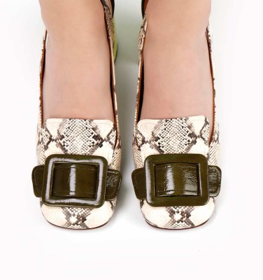 REMA SAND AND YELLOW CHiE MIHARA zapatos
