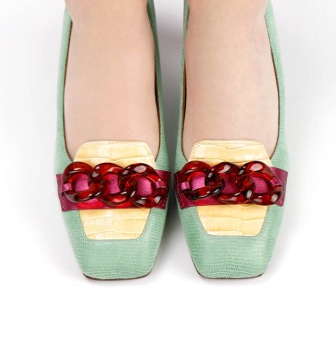 VAINA GREEN CHiE MIHARA shoes