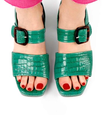 GINKA GREEN CHiE MIHARA sandals
