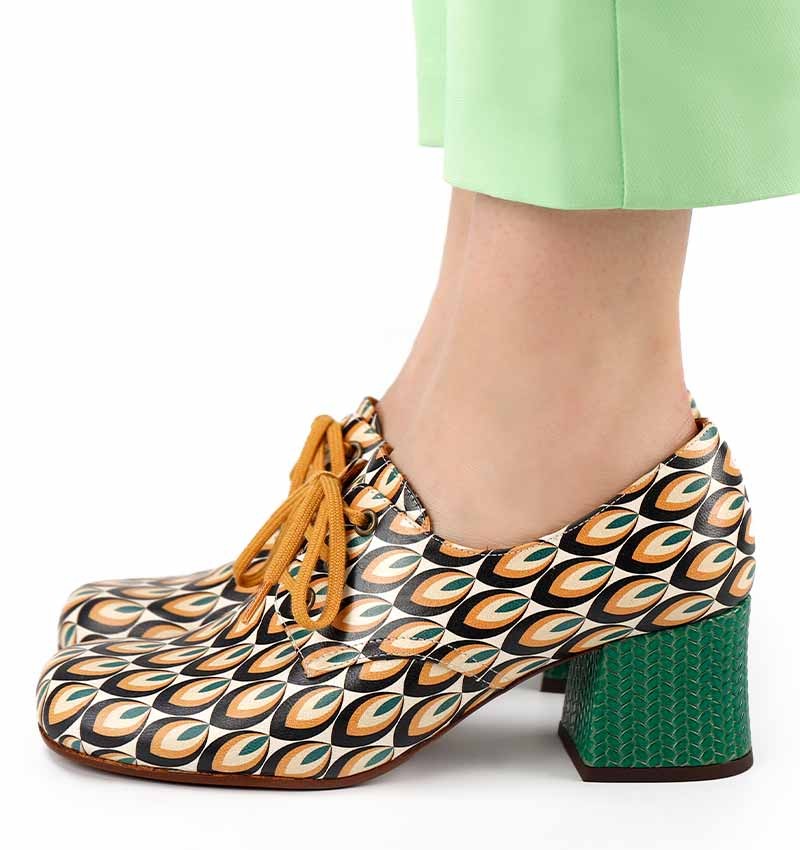 MERIETE GREEN CHiE MIHARA zapatos