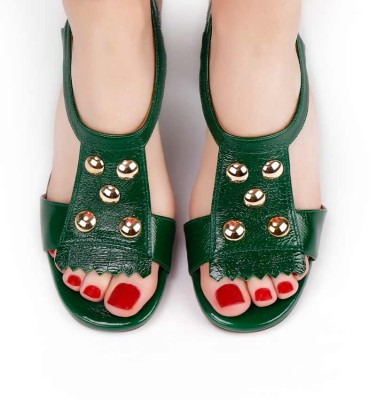 BIA GREEN CHiE MIHARA sandals