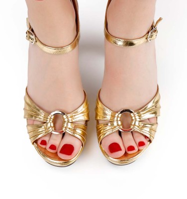 CHIVA GOLD CHiE MIHARA sandals