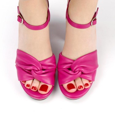 CONTOUR PURPLE CHiE MIHARA sandals