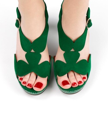 EITA GREEN CHiE MIHARA sandals
