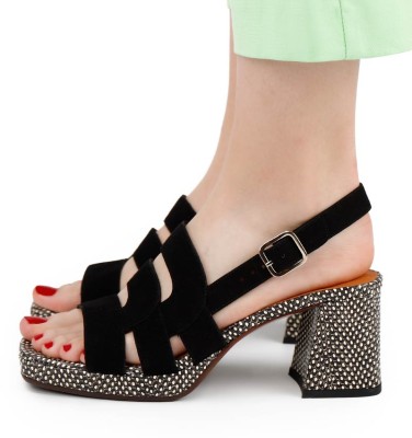 GAWI BLACK CHiE MIHARA sandalias