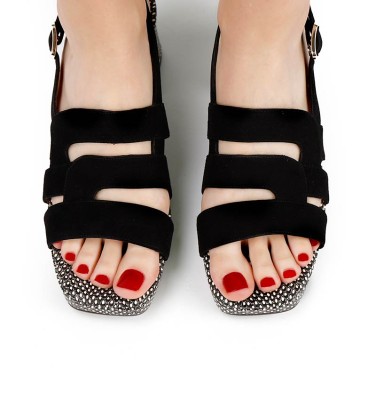 GAWI BLACK CHiE MIHARA sandalias