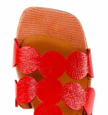 LUCALA RED CHiE MIHARA sandals