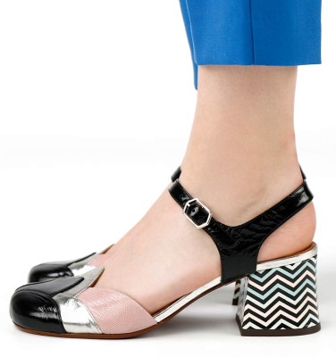 MAKEUP BLACK CHiE MIHARA shoes