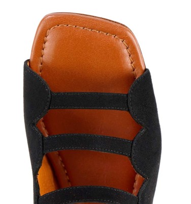 NARANJA BLACK CHiE MIHARA sandales