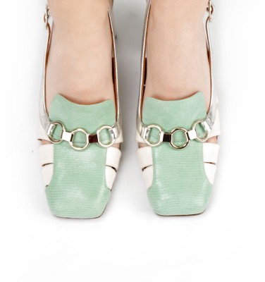 OKANA GREEN CHiE MIHARA zapatos