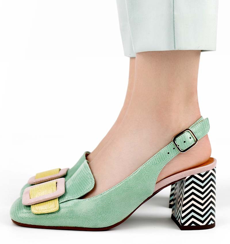 REMA GREEN CHiE MIHARA zapatos