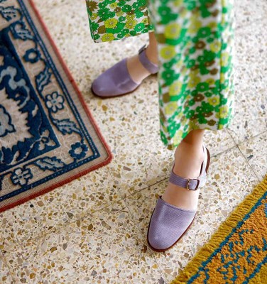 SAMAL PURPLE CHiE MIHARA zapatos