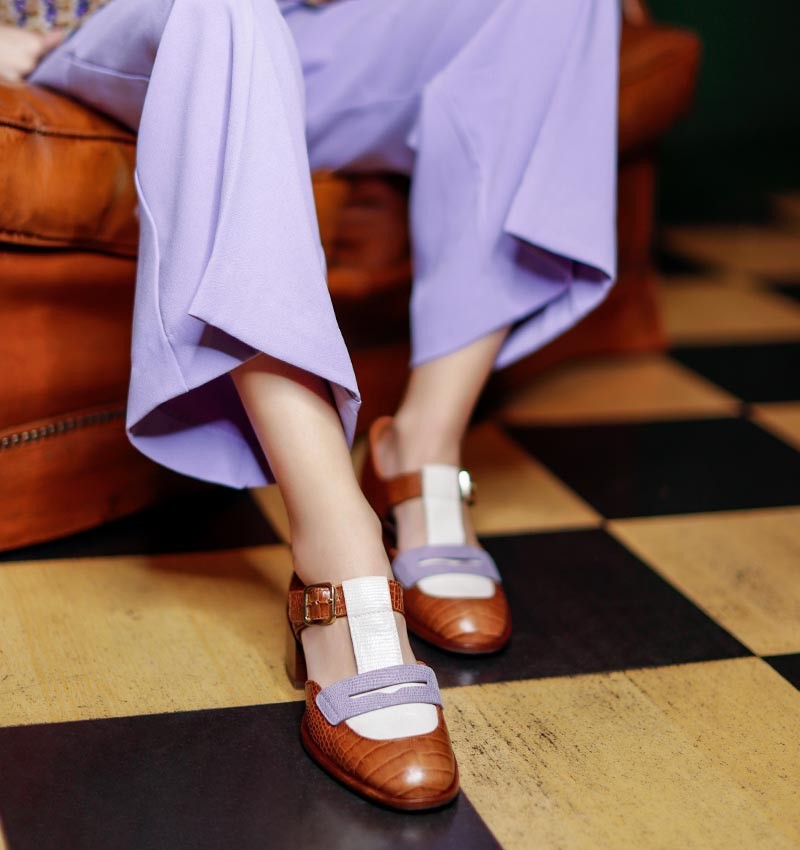 SEMPIONE BROWN CHiE MIHARA shoes