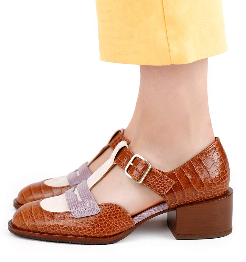 SEMPIONE BROWN CHiE MIHARA zapatos