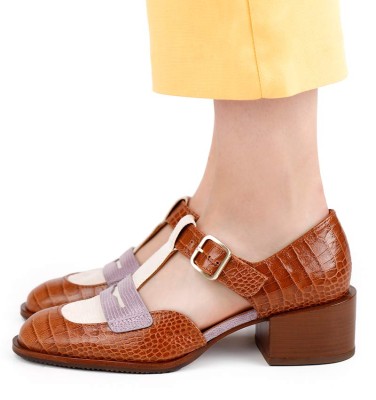 SEMPIONE BROWN CHiE MIHARA shoes