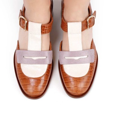 SEMPIONE BROWN CHiE MIHARA zapatos
