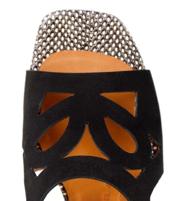 TANZO BLACK CHiE MIHARA sandalias