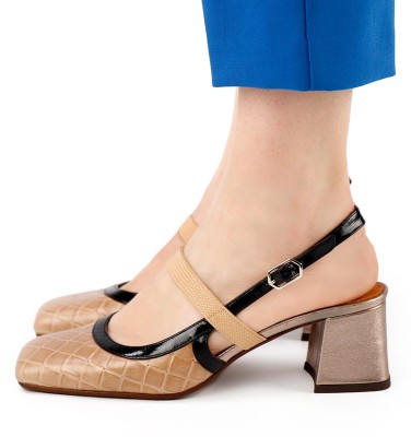VOYAGE BEIGE CHiE MIHARA zapatos