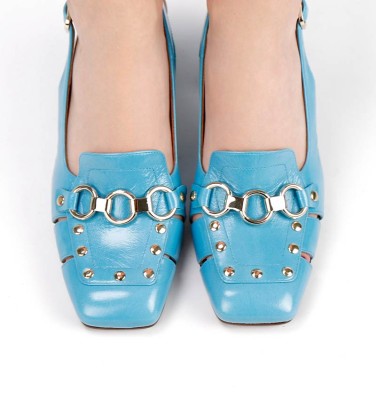 VURURU BLUE CHiE MIHARA shoes