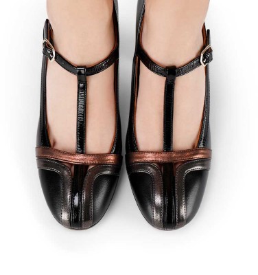 WATUN BLACK CHiE MIHARA zapatos