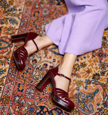 YELO GRAPE CHiE MIHARA zapatos