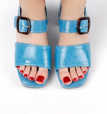 GINKA BLUE CHiE MIHARA sandalias
