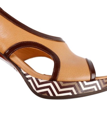 KARIM BROWN CHiE MIHARA sandals