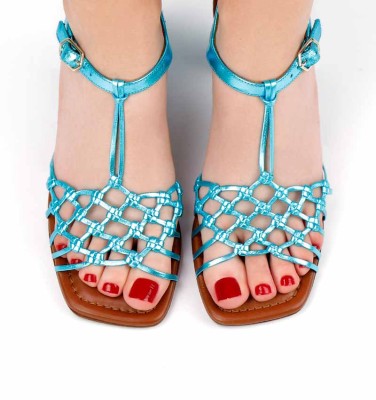 NANTES BLUE CHiE MIHARA sandals