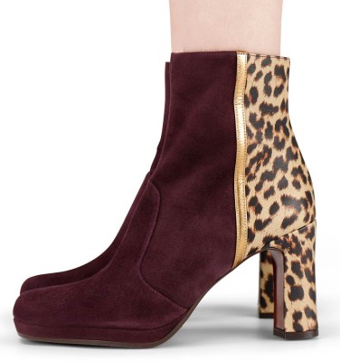 UKEDA PURPLE CHiE MIHARA boots