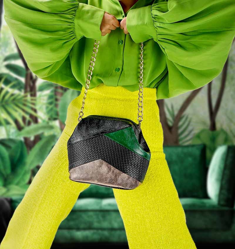 AZUMI-COLETTE BLACK CHiE MIHARA handbags