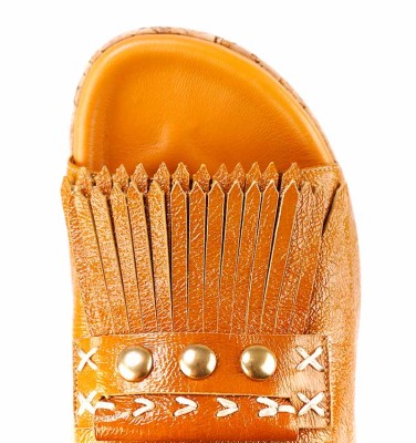 YUGAU ORANGE CHiE MIHARA sandales
