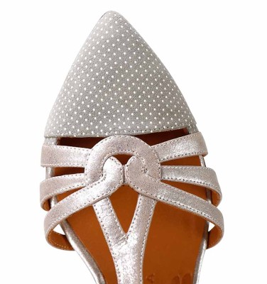 ROSALI SILVER CHiE MIHARA zapatos