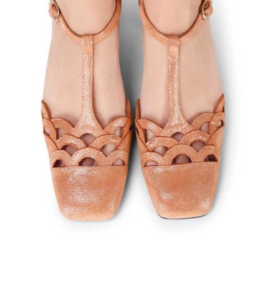 VRANDA ORANGE CHiE MIHARA shoes