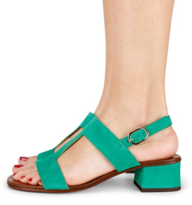QUEBEC GREEN CHiE MIHARA sandals