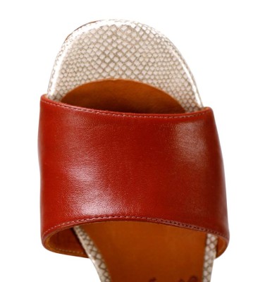 BA-PARIGI RED CHiE MIHARA sandals