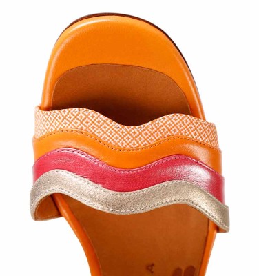 BAOLA ORANGE CHiE MIHARA sandalias