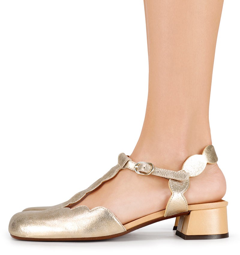 RELDA GOLD CHiE MIHARA shoes