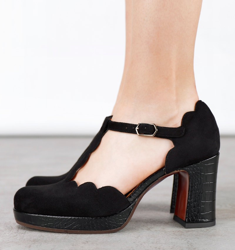 DALIN BLACK CHiE MIHARA chaussures