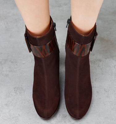 DAYU DARK BROWN CHiE MIHARA bottes