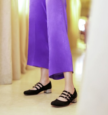 RIVAS BLACK CHiE MIHARA shoes