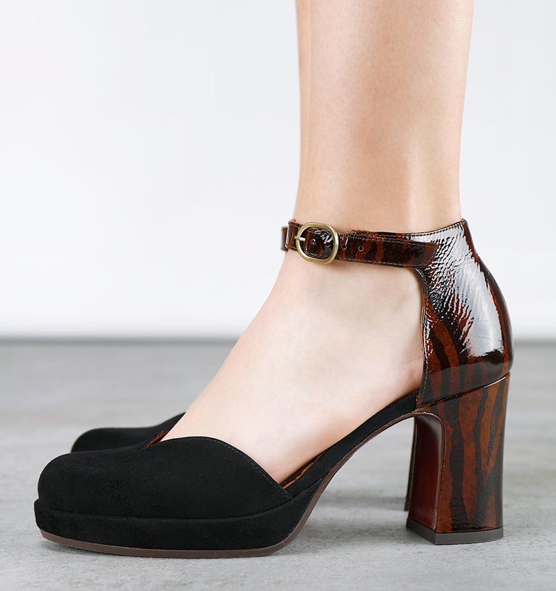 DAMAHO BLACK CHiE MIHARA zapatos