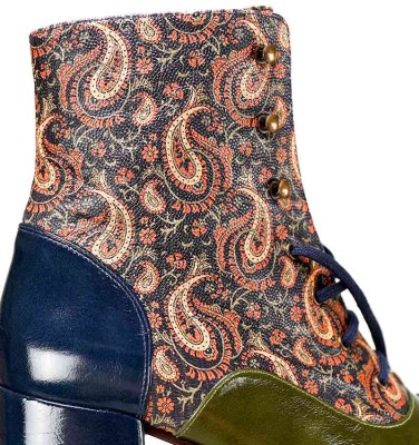 GAUZY DARK BROWN CHiE MIHARA boots