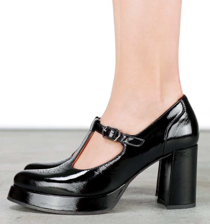 FEDRA BLACK CHiE MIHARA shoes
