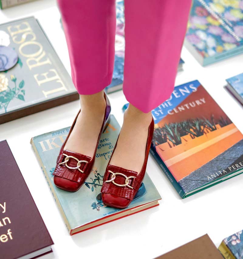 ILGATO RED CHiE MIHARA shoes