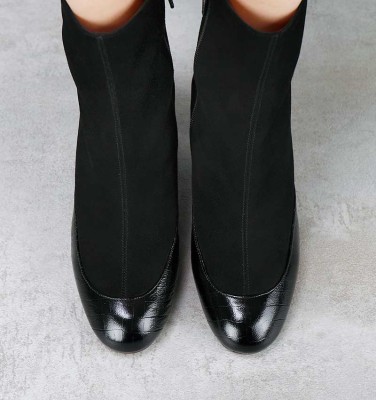 AFLORA BLACK CHiE MIHARA bottes