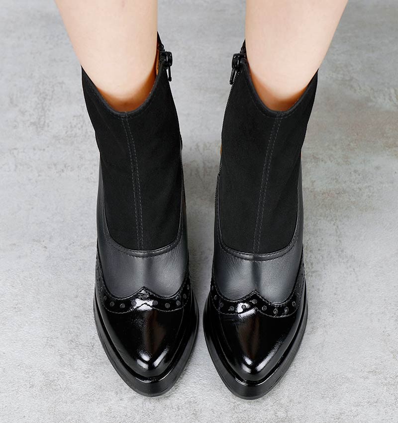 FAYU BLACK CHiE MIHARA boots
